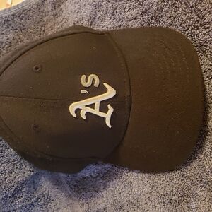 Oakland A's Athletics Baseball Hat Black Child/ Toddler Size Fitted New Era